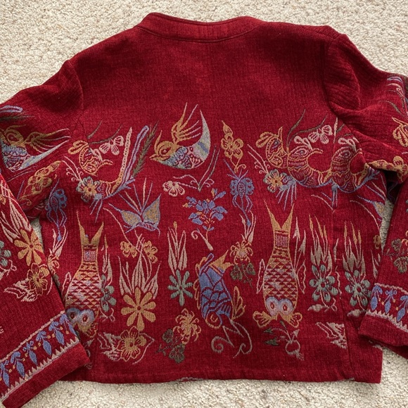 Citron Rayon Jacket. Size L. - Picture 3 of 11